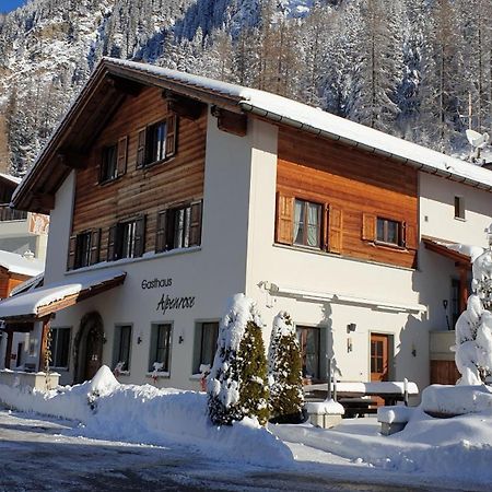 Gasthaus Alpenrose Innerferrera Esterno foto
